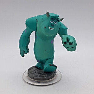Disney Infinity Sulley Figure Monsters Inc Pixar Video Game 4" Character Toy Mod